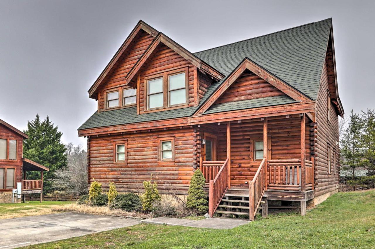 Pigeon Forge Cabin With Games, 1 Mi To Parkway! Exterior photo